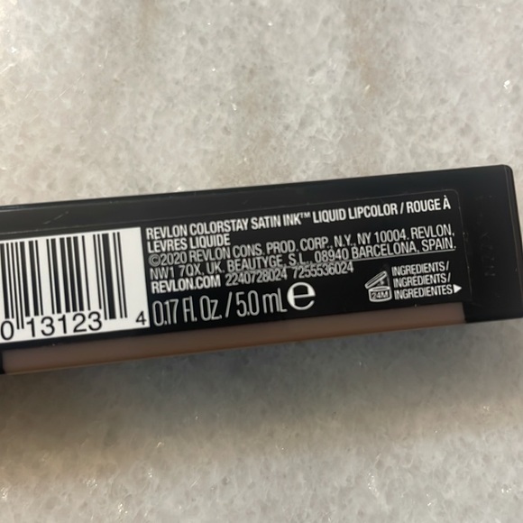 Revlon ColorStay satin ink 024 Perfect Storm liquid lip color makeup New .17floz - Picture 4 of 5